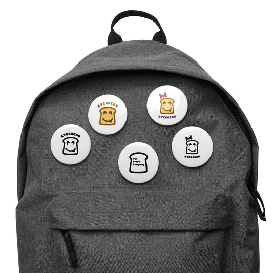 Set of pin buttons