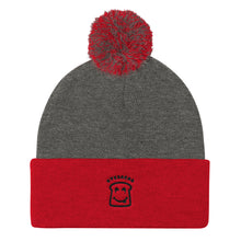 Pom Pom Knit Cap